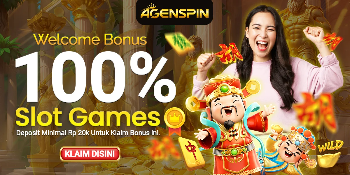 Promo Bonus 100% - AGENSPIN